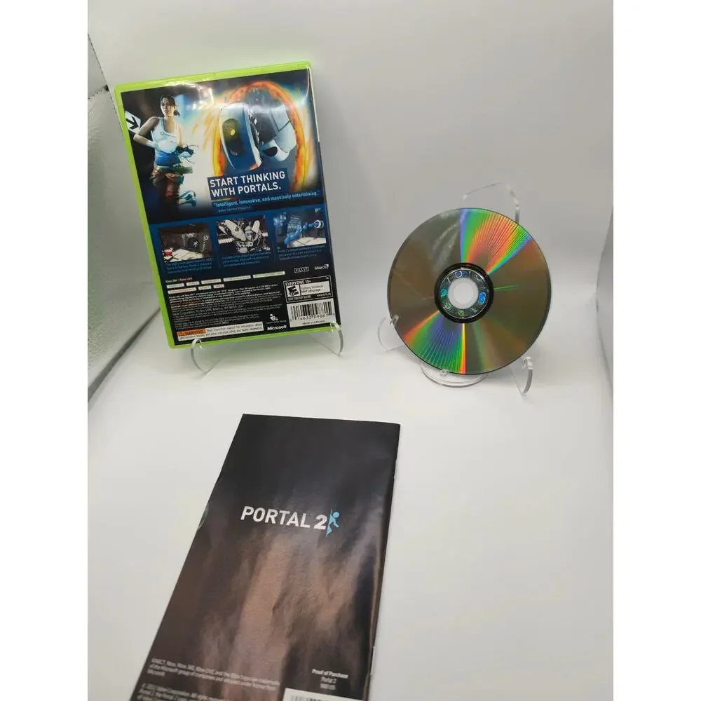 Portal 2 Xbox 360 CIB Complete With Manual Tested